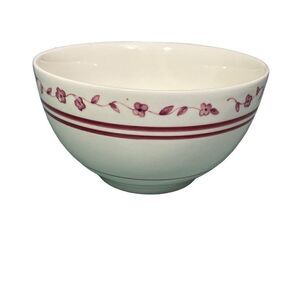 Vtg Pfaltzgraff 6” Cereal Soup Bowls Delicious Cherries Country Set of 2